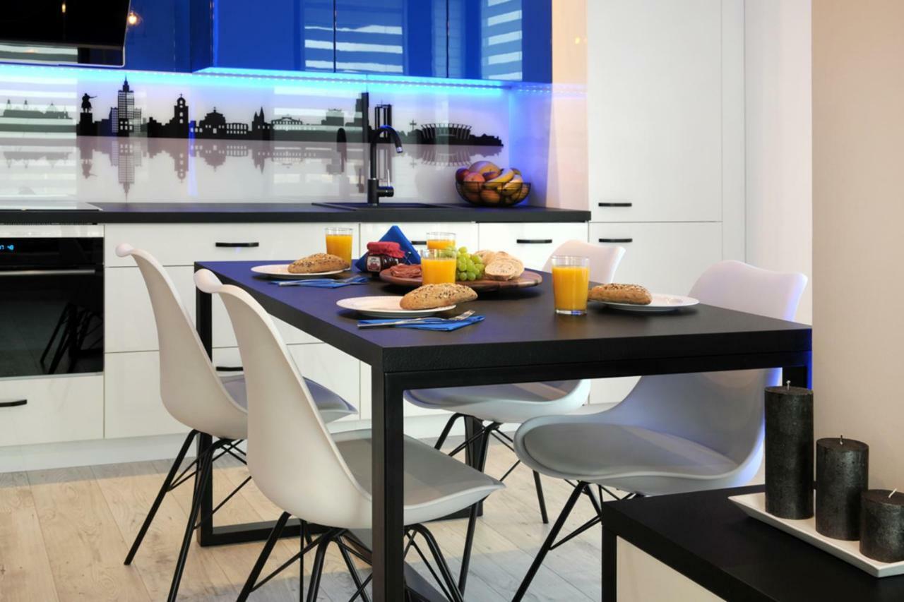Bulwary Wislane P&O Serviced Apartments With Ac ワルシャワ エクステリア 写真